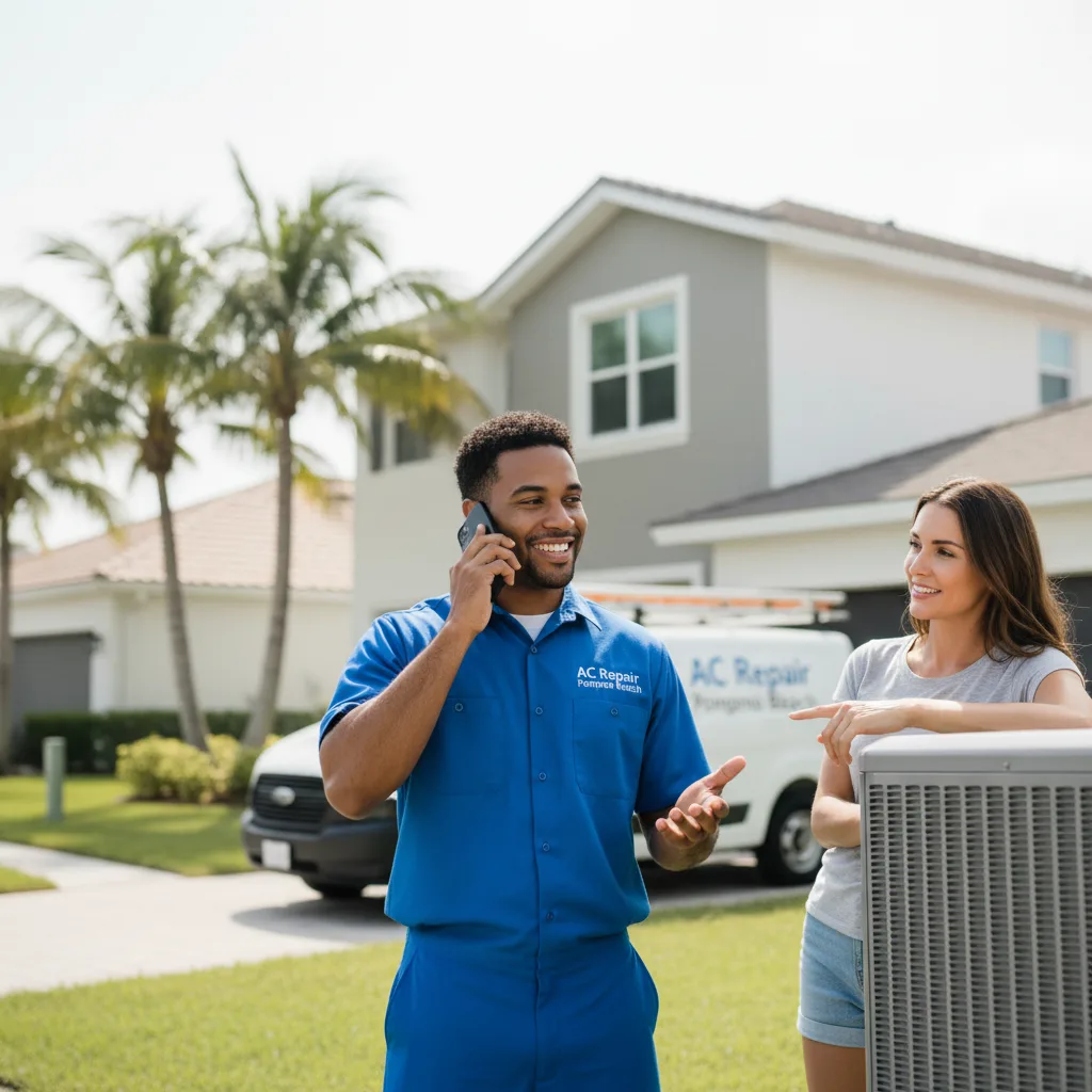 AC Repair Pompano Beach customer support in Washington Depot